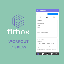 Fitbox Workout Display