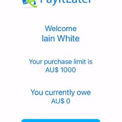 Pay It Later Mobile Iain White